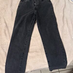 H&M Women's High Rise Jeans - Black